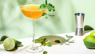 Sparkling Whisky Cocktail