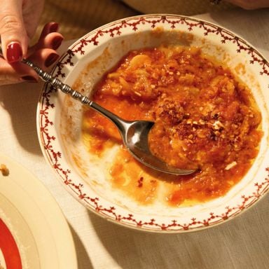 Alison Roman’s Buttered Tomato Soup With Lentils And Fennel