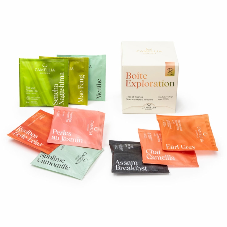 Camellia Sinensis Discovery Set tea box sampler
