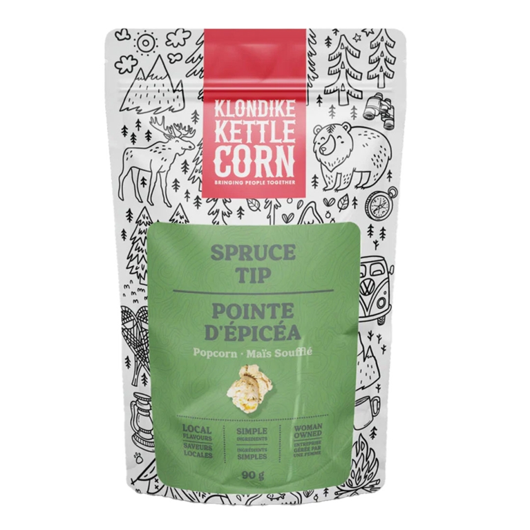 Spruce Tip-Flavoured Popcorn