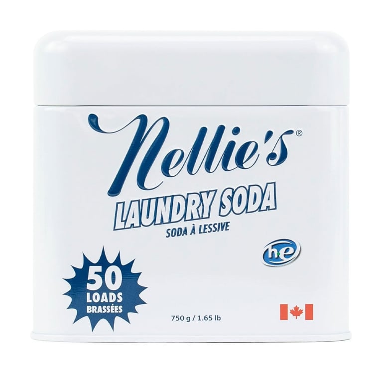 A tin of Nellie's laundry detergent in a post about best black friday deals canada.