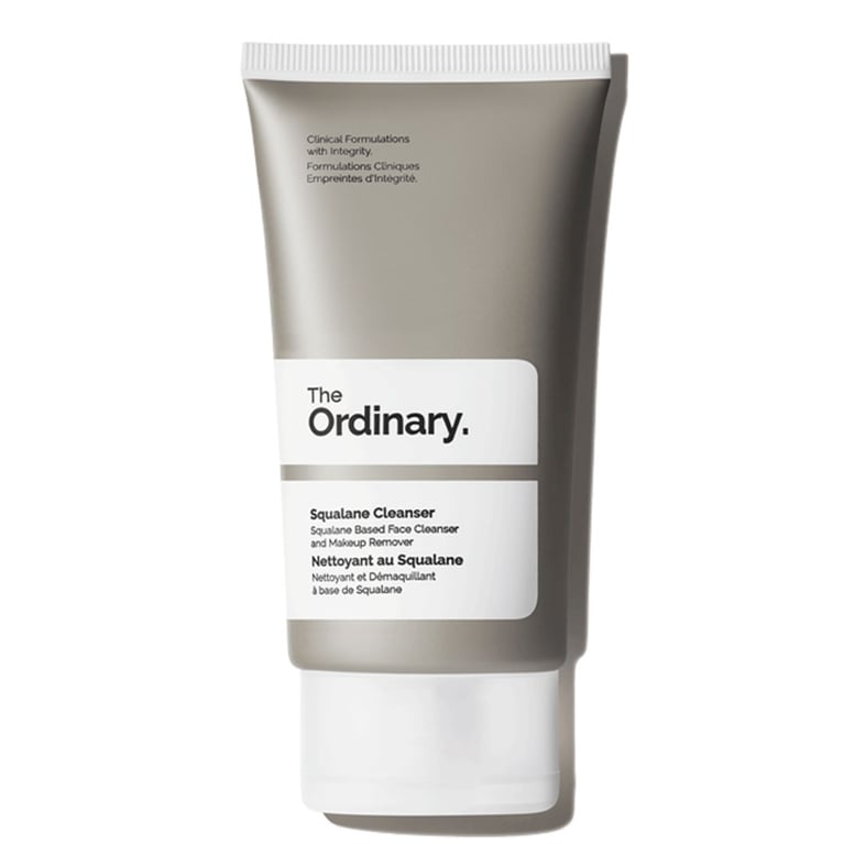 A silver tube of the ordinary's squalane cleanser in a post about best black friday deals canada.