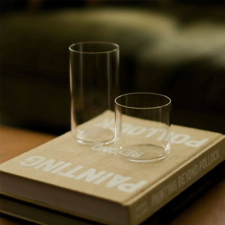 Two Fable glasses on top of a book in a post about best black friday deals canada.