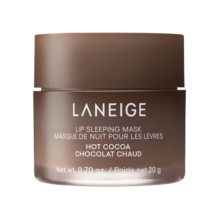 A Laneige Lip Sleeping Mask in Hot Cocoa for an article about the best self-care gifts for pampering for the holidays.