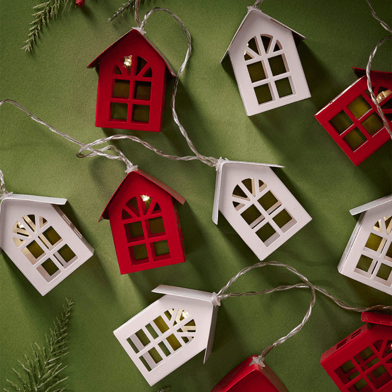 Simons Holiday Collection Sale: Simons Maison Small Houses String Lights