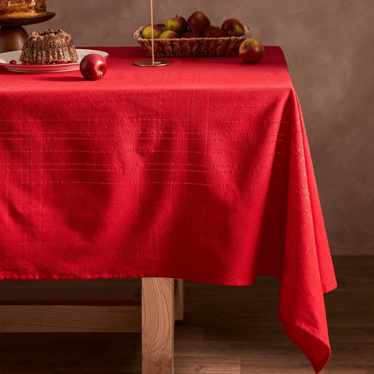 Simons Holiday Collection Sale: Simons Maison Glimmering Checkers Tablecloth