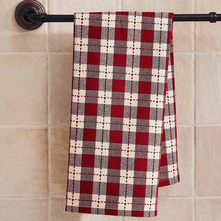 Simons Holiday Collection Sale: Simons Maison Red Checkers Tea Towel
