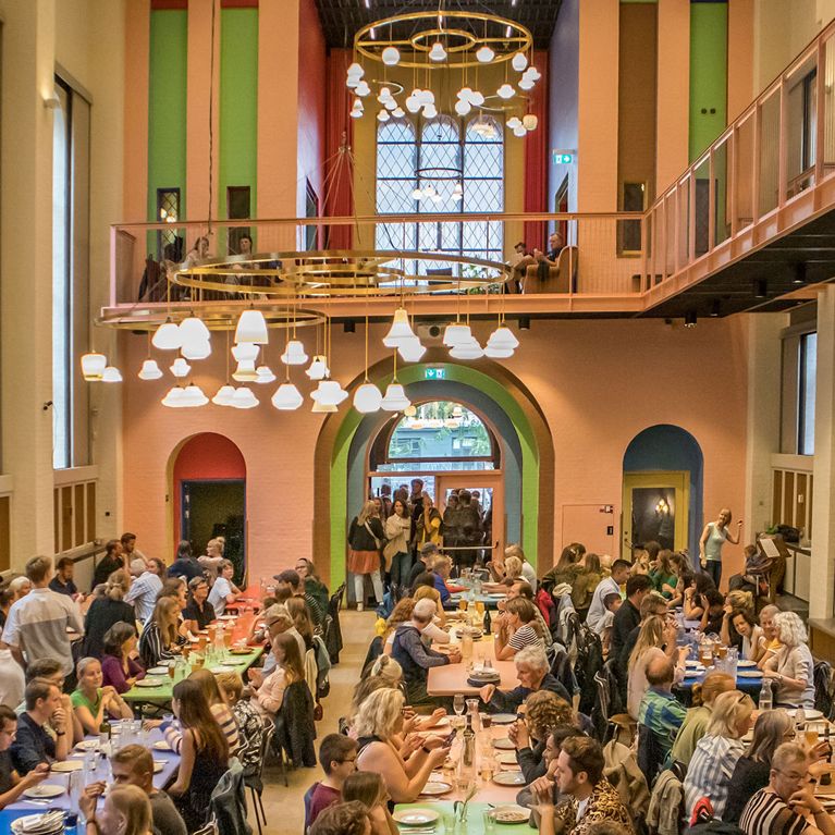 Dinner at. Absalon in Copenhagen for an article about what to do in Copenhagen.