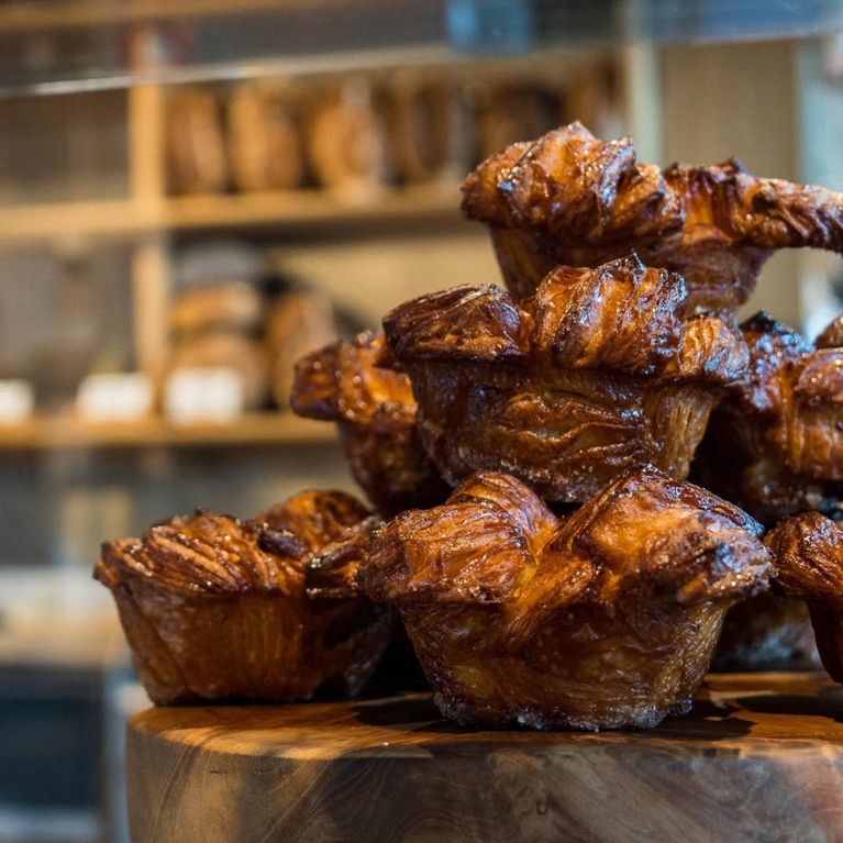 The cardamom croissant at Hart Bageri for an article about what to do in Copenhagen.