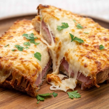 Make-Ahead Baked Croque Monsieur