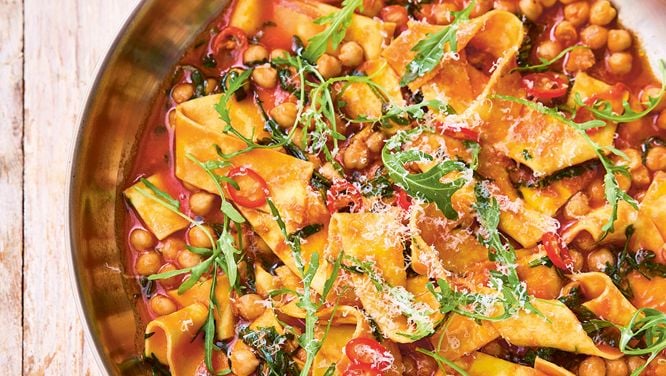 Jamie Oliver's Chickpea Arrabbiata