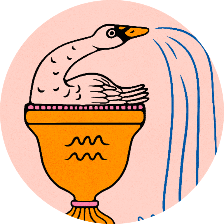 An illustration of a ram to denote the Aries sign, used in a 2026 horoscopes post.