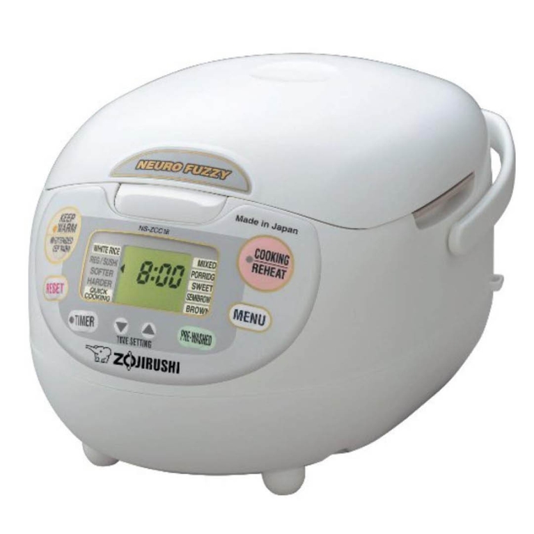 A Zojirushi Neurofuzzy Rice Cooker for an article about the best purchases our editors made in December 2025.