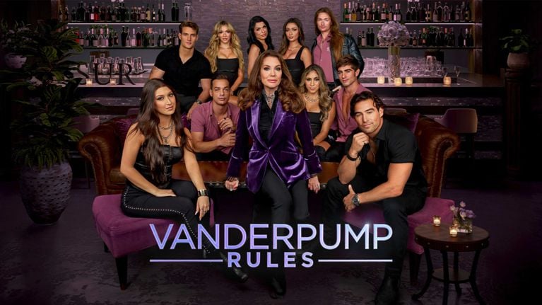 The cast of Vanderpump Rules Season 12, for a post about the best shows and movies to stream in Canada in December 2025.
