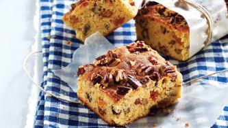 Bourbon-Pecan Blondies