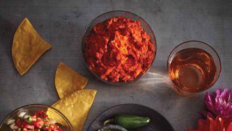 Fiery Roasted Red Salsa