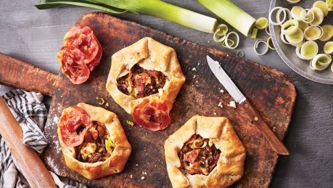 Leek And Pancetta Galette