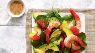 Shrimp And Grapefruit Salad