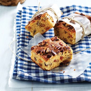 Bourbon-Pecan Blondies