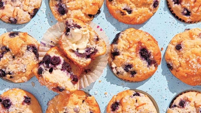 Ultimate Vegan Blueberry Muffins