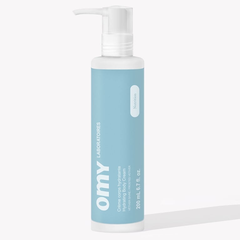 A OMY Lab Hydrating Body Cream for an article about barrier repair skincare.