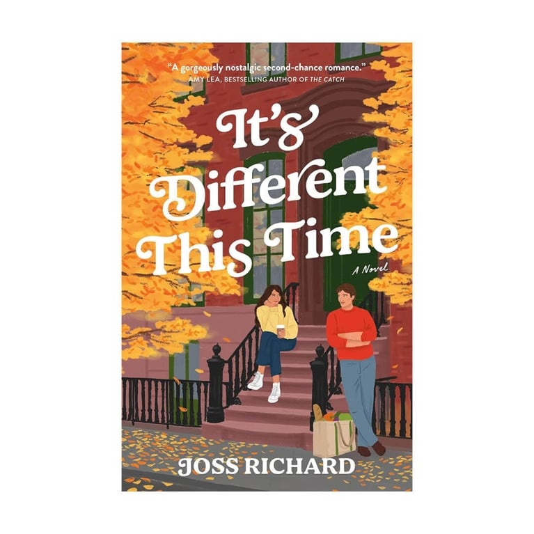 The cover of the book It's Different This Time by Joss Richard for an article about how to curate a cozy night in.