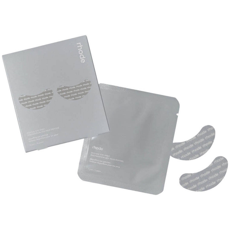 A pack of Rhode Peptide Prep Eye Patches for an article about how to curate a cozy night in.