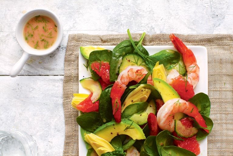 Shrimp And Grapefruit Salad