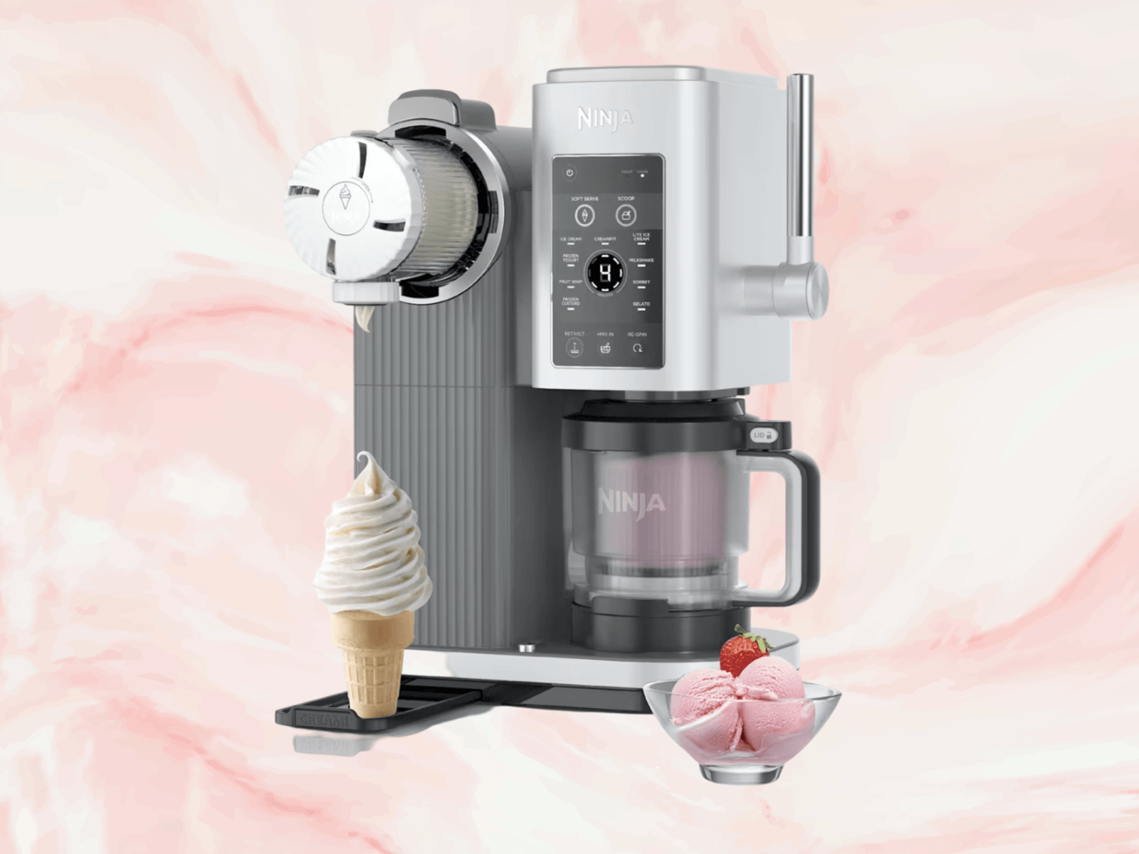 Ninja CREAMi Swirl アイスクリーム&ソフトサーブメーカー 