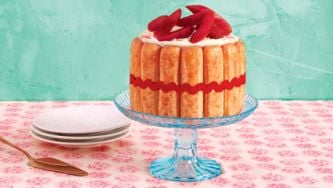 Rhubarb Charlotte