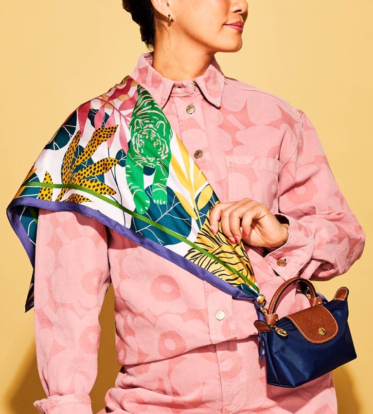 5 Easy Ways To Style A Silk Scarf
