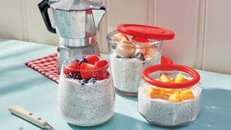 High-Protein Overnight Chia Seed Pudding