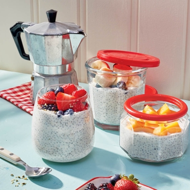 High-Protein Overnight Chia Seed Pudding