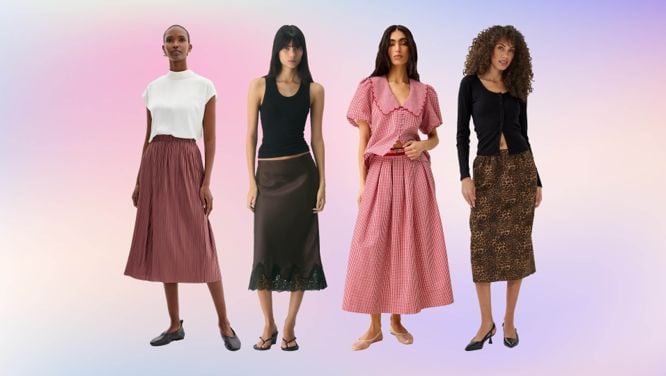 10 Midi Skirts We Love For Spring