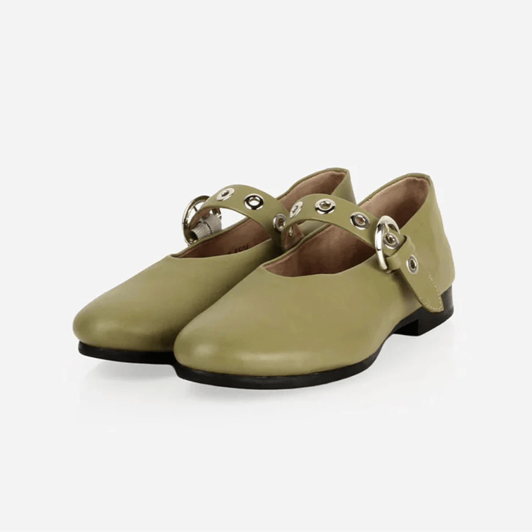 Poppy Barley The BLVD Mary Jane in Matcha