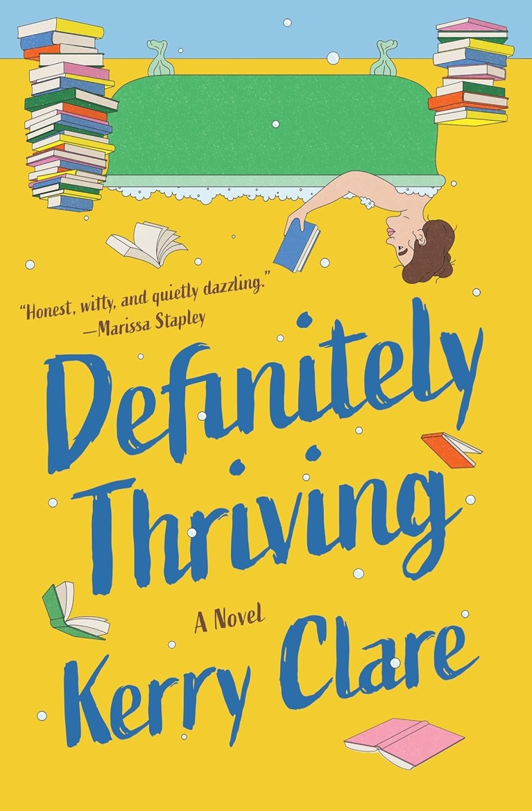 The cover of the book Definitely Thriving used in a spring 2026 books round-up