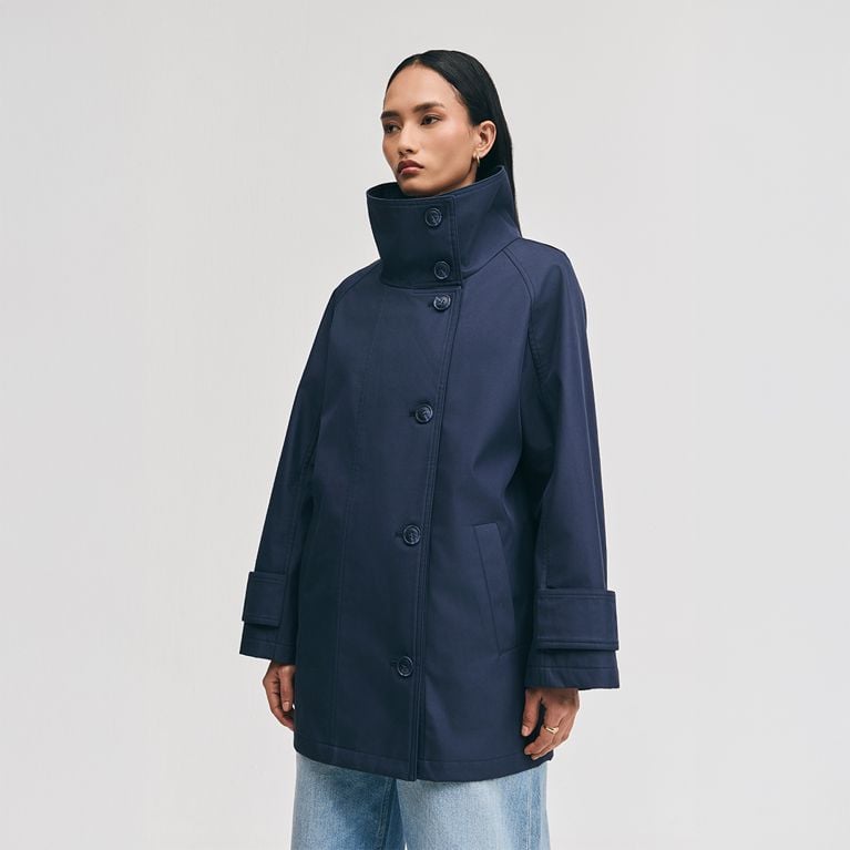 Danier navy blue Alitzel jacket