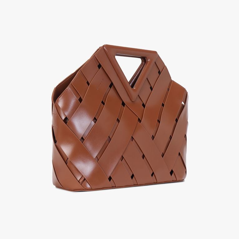 Brown leather Danier Louisa handbag