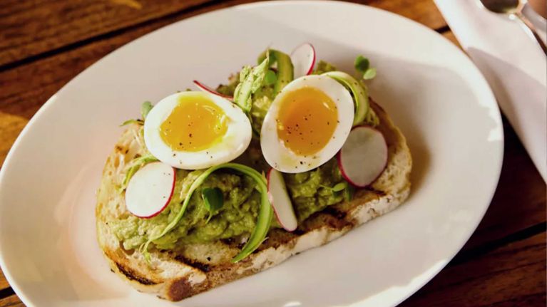 The avocado toast at the Rosewood Baha Mar's Breakfast Café. (Photo: Courtesy Rosewood Baha Mar)