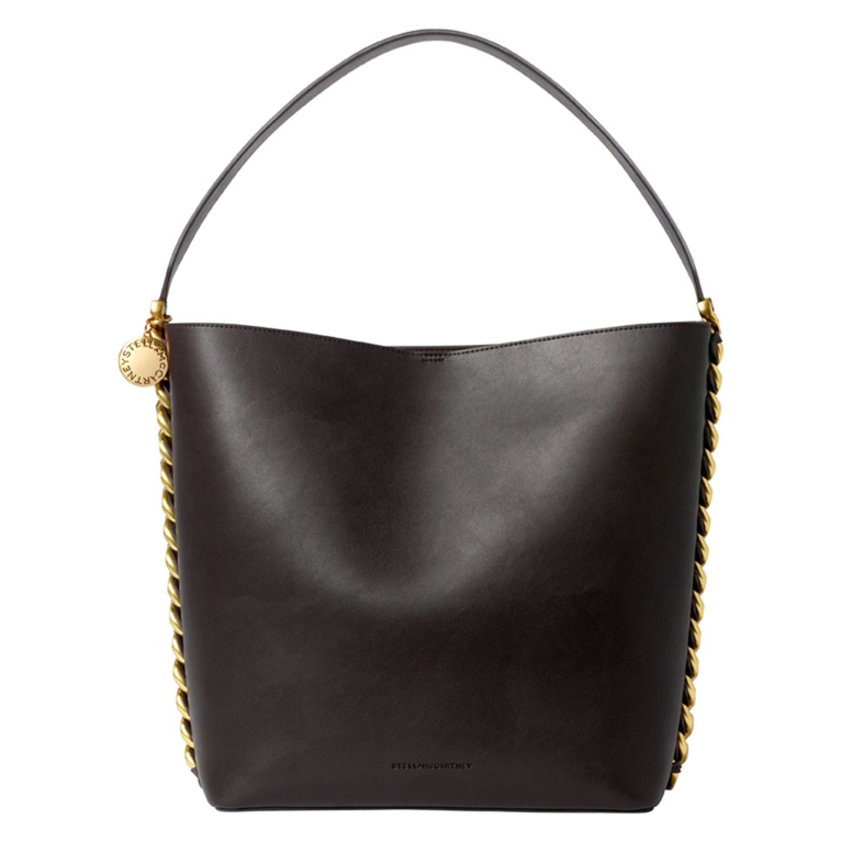 A chain bag from the Stella McCartney H&M 2026 collection.