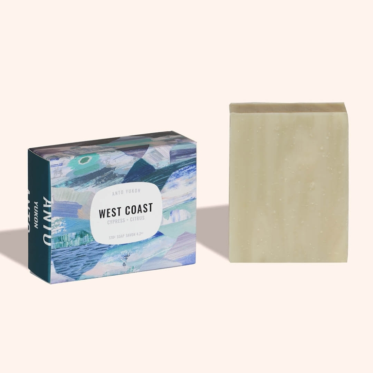 An Anto Yukon Bar Soap for an article about Mother's Day gifts from Canadian brands.