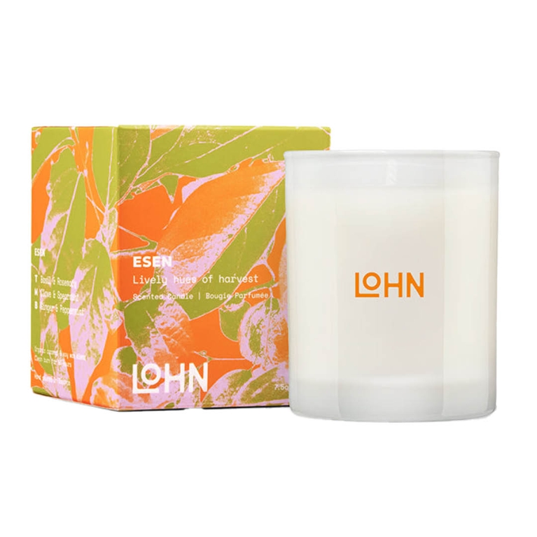 A Lohn Esen Candle for an article about Mother's Day gifts from Canadian brands.