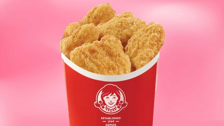 A container of six Wendy's chicken nuggets in a post about $5 meal deals.