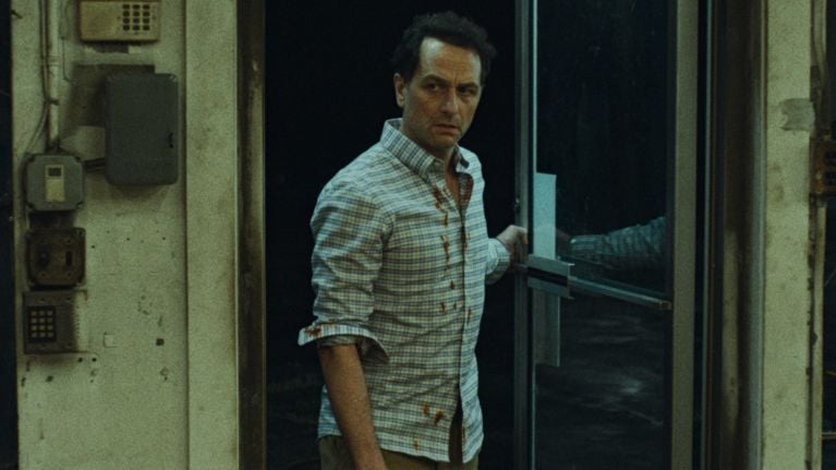 A photo of Matthew Rhys in Widow's Bay.