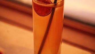 Tall, Dark and Hollander Cocktail