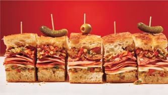Giant Muffaletta Sandwich