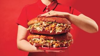 Pambazzo De Chorizo (Salsa-Dunked Chorizo Sandwiches)