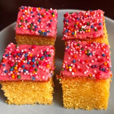 Cortadillo (Mexican Pink Cake)