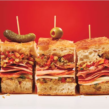 Giant Muffaletta Sandwich