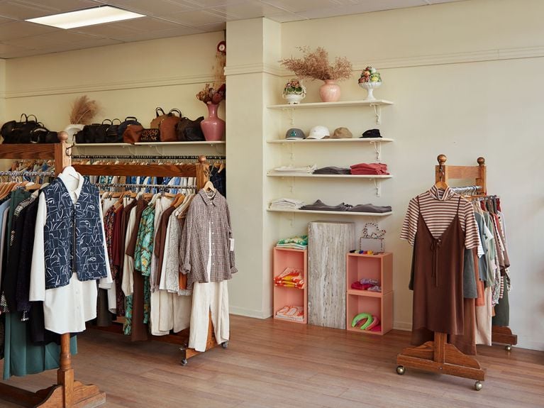 The interior of Victoire Boutique in Ottawa for an article about the best Canadian getaways for summer.